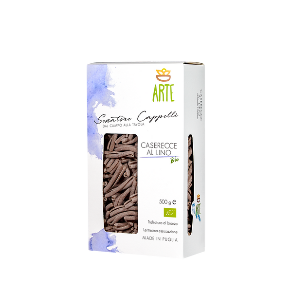 Caserecce au lin Bio - 500g x 12 boîtes au carton