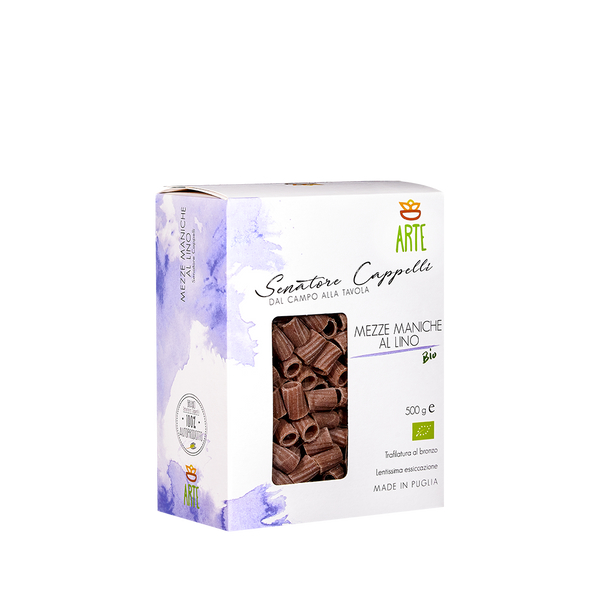 Mezze maniche au lin Bio - 500g x 12 boîtes au carton