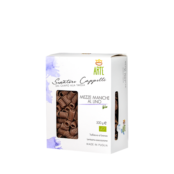 Mezze maniche au lin Bio - 500g x 12 boîtes au carton