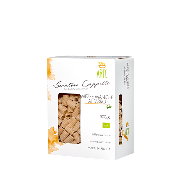 Mezze maniche à l'épeautre Bio - 500g x 12 boîtes au carton
