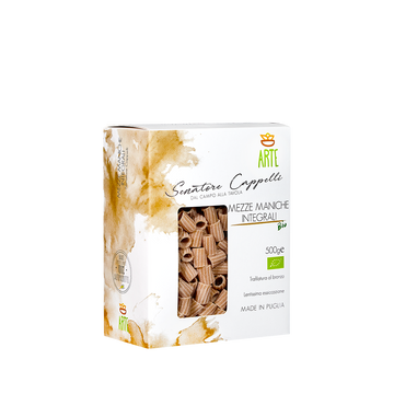 Mezze maniche blé complet Bio - 500g x 12 boîtes au carton