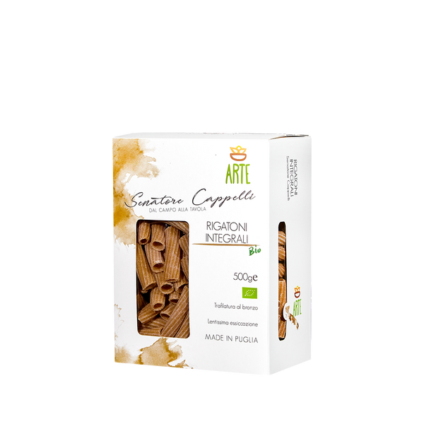 Rigatoni blé complet Bio - 500g x 12 boîtes au carton