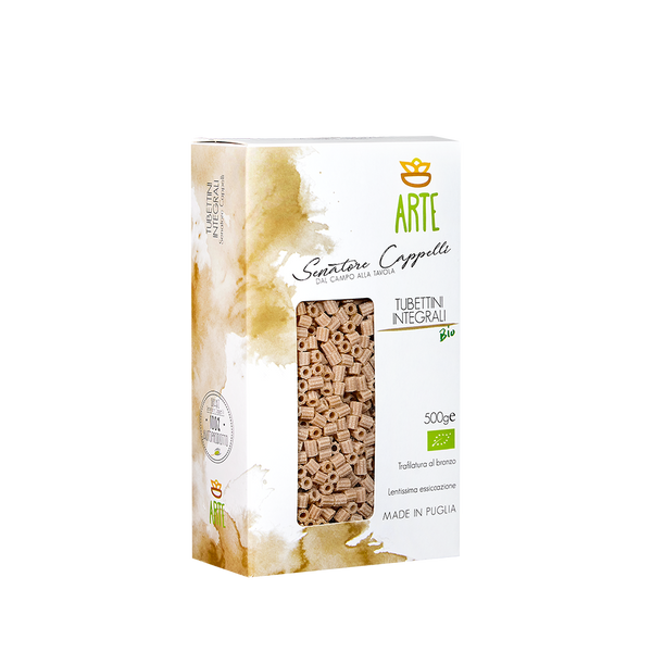 Tubettini blé complet Bio - 500g x 12 boîtes au carton