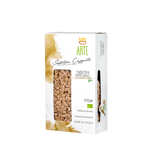 Tubettini blé complet Bio - 500g x 12 boîtes au carton