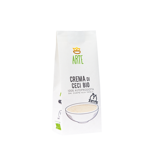 Crema de pois chiches Bio - 180g x 24 sachets au carton