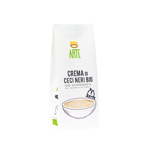 Crema de pois chiches noirs Bio - 180g x 24 sachets au carton