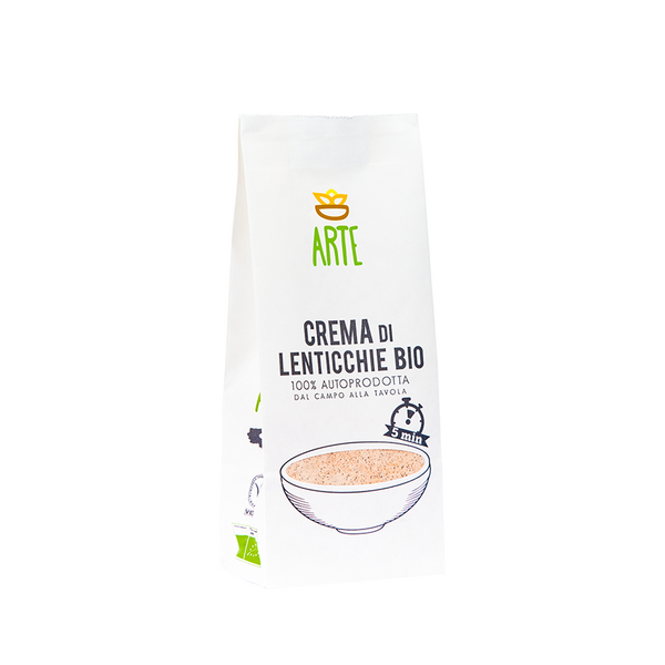 Crema de lentilles Bio - 180g x 24 sachets au carton