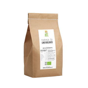 Farine de lin Bio 10kg-1 sac de 10 kg au carton