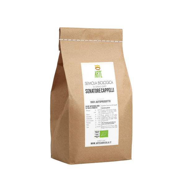 Semoule de blé Cappelli Bio -10kg-1 sac de 10kg au carton