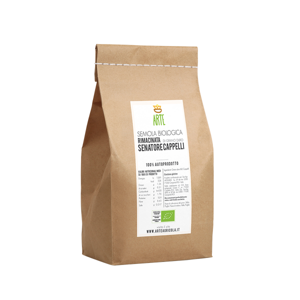 Semoule de blé remoulue Cappelli Bio -10kg-1 sac de 10kg au carton